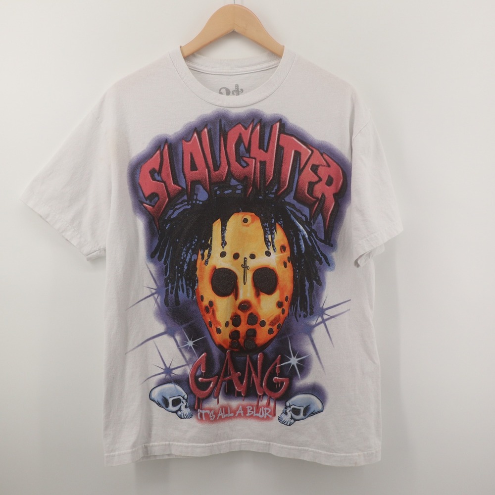 21 Savage Shirt Mens Large Slaughter Gang 2023 Tour Merch It's All A Blur‎ Good